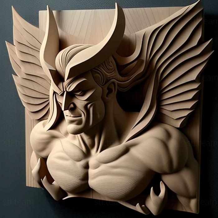 3D модель Человек-дьявол Го Нагай (STL)